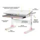 Парта Mealux Edmonton Multicolor Pink Lite (BD-610 W/MC + PN Lite)