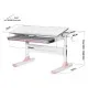 Парта Mealux Edmonton Multicolor Pink Lite (BD-610 W/MC + PN Lite)