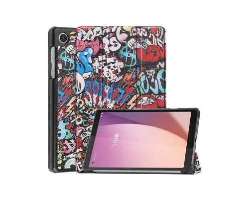 Чохол до планшета BeCover Smart Case Lenovo Tab M8(4rd Gen) TB-300FU 8" Graffiti (709218)
