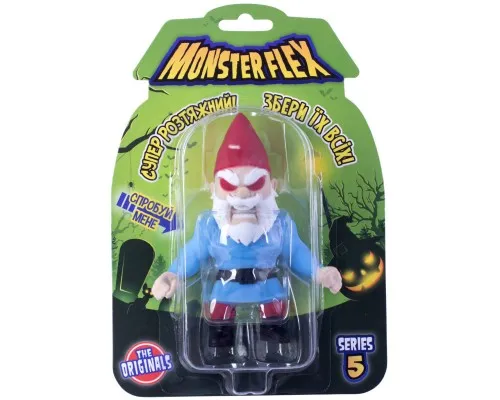 Антистрес Monster Flex Розтягуюча іграшка Злий гном (90005_Злий_гном(5))