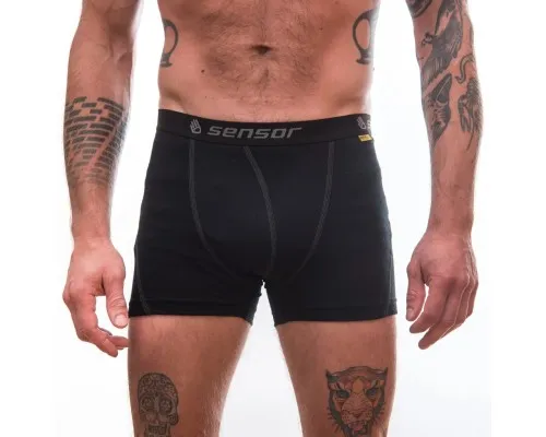 Термотруси Sensor Merino Active black 12110021 L (SM21MA-black-L)