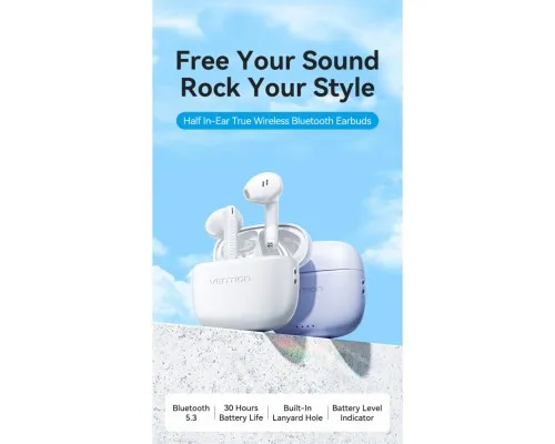 Навушники VENTION Elf Earbuds E03 White (NBHW0)