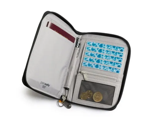 Гаманець Pacsafe RFIDsafe compact travel organizer Темно-синій (11020651)