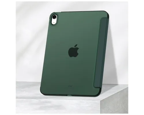 Чохол до планшета BeCover Tri Fold Hard Apple iPad 10.9" (2022/2024)/iPad (А16) 2025 11" Dark Green (713319)