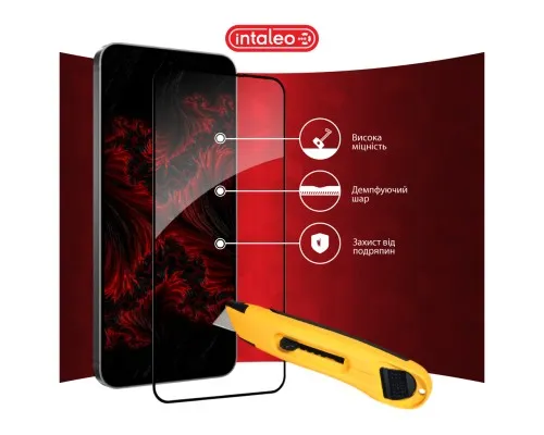 Скло захисне Intaleo Full Glue Samsung S24 FE Black (1283126594854)