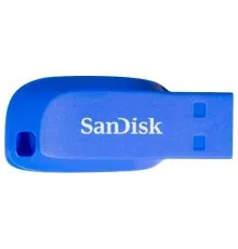 USB флеш накопичувач SanDisk 64GB Cruzer Blade Electric Blue USB 2.0 (SDCZ50C-064G-B35BE)