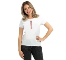 Футболка Sol's Regent Women Вишиванка стрічкою білий S (01825102/312S)