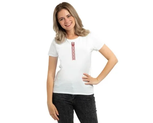 Футболка Sol's Regent Women Вишиванка стрічкою білий S (01825102/312S)