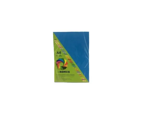 Папір Romus А4 80 г/м2 100c, blue dark (R51383)