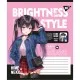 Зошит Yes Brightness style А5 48 аркушів лінія (767762)