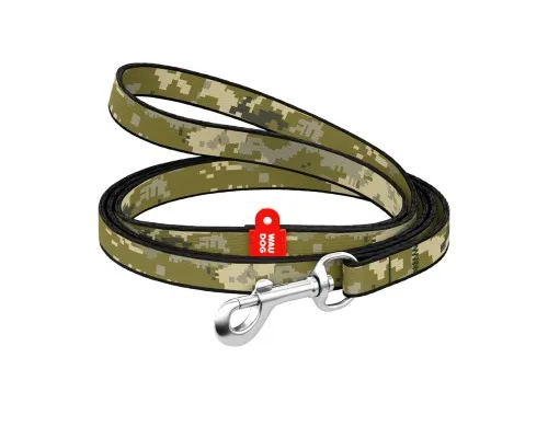 Повідець для котів WAUDOG Nylon "Мілітарі" Ш 10 мм Д 122 см (369-4026)