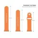 Ремінець до смарт-годинника Armorstandart Sport Band (3 Straps) для Apple Watch 49/46/45/44/42 (Series 1-3) Orange (ARM49071)