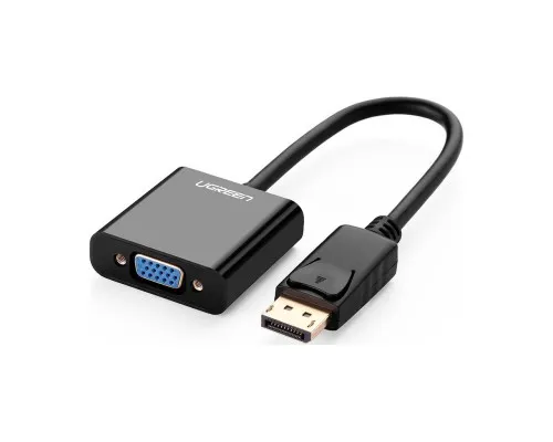 Перехідник Display Port M to VGA F black Ugreen (20415)