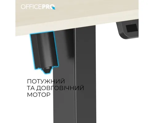 Комп'ютерний стіл OfficePro ODE1470LWB Light Wood/Black (ODE1470LWB)