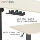 Комп'ютерний стіл OfficePro ODE1470LWB Light Wood/Black (ODE1470LWB)
