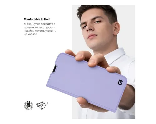 Чохол до мобільного телефона Armorstandart OneFold Case Motorola G57 Power 5G Lavender (ARM89768)