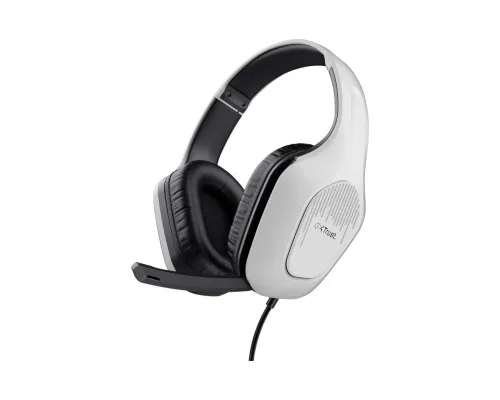 Навушники Trust GXT415W Zirox White (25147)
