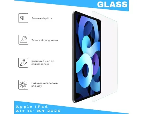 Скло захисне BeCover Apple iPad Air 11" M4 2026 (715168)