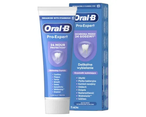 Зубна паста Oral-B Pro-Expert Дбайливе відбілювання 75 мл (8006530090537)