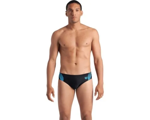 Плавки Arena Openings Swim Briefs 008065-580 чорний, синій 80 (3468337418825)