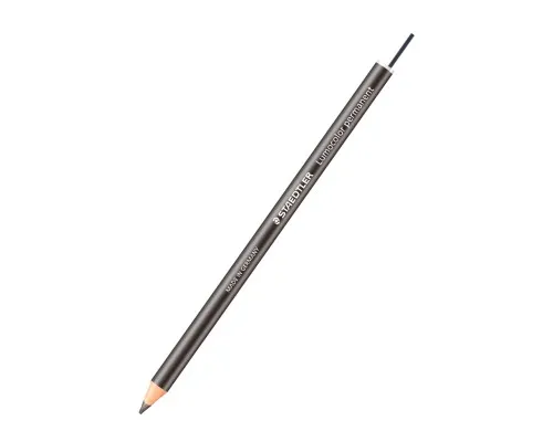 Маркер Staedtler олівець Lumocolor glasochrom permanent чорний (ST.108 20-9)
