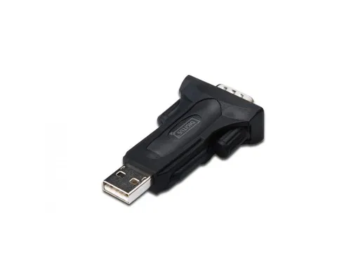 Перехідник USB to COM RS232/RS485 black Digitus (DA-70157)