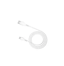 Дата кабель USB 2.0 AM to USB-C 1.0m 3A X37 white HOCO (6931474710512)
