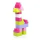 Конструктор Mega Bloks рожевий у мішку 60 деталей (DCH54)