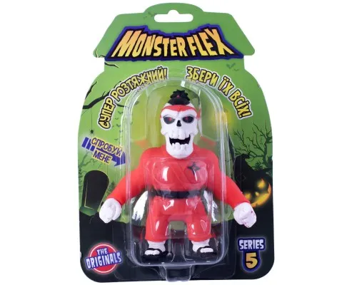 Антистрес Monster Flex Розтягуюча іграшка Череп каратист (90006_Череп_каратист(5))