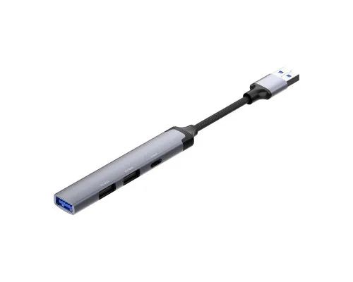 Концентратор ColorWay USB-A 4-в-1 USB2.0х3/USB3.0 (CW-HUB05)
