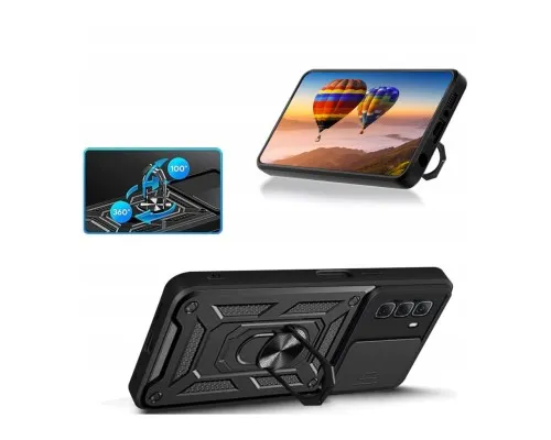 Чохол до мобільного телефона BeCover Military Infinix Hot 50 (X6720) Black (713046)