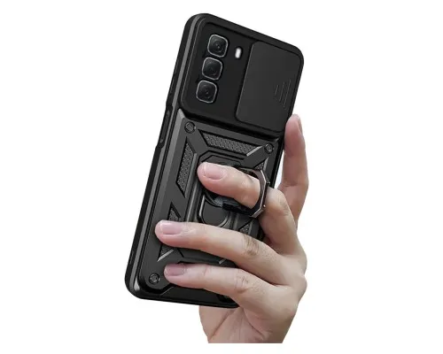 Чохол до мобільного телефона BeCover Military Infinix Hot 50 (X6720) Black (713046)