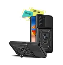 Чохол до мобільного телефона BeCover Military Infinix Hot 50 (X6720) Black (713046)