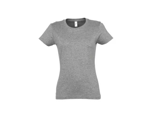 Футболка Sol's Imperial women сірий меланж XL (11502350XL)