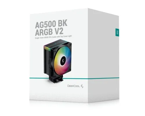 Кулер до процесора Deepcool AG500 BK ARGB V2 (R-AG500-BKAMMN-GJD)
