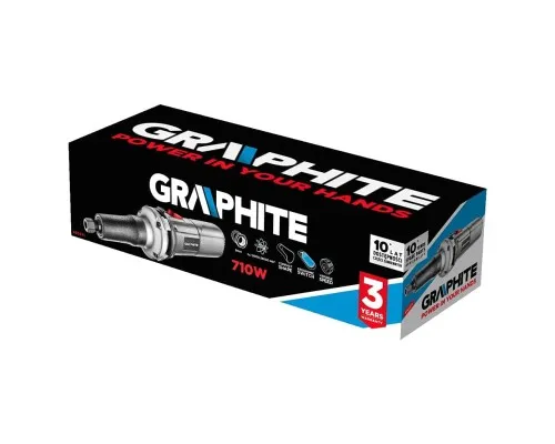 Шліфувальна машина Graphite 710W, 12000-28000об/хв (59G071)
