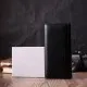 Гаманець ST Leather З натуральної шкіри Чорний (22523)