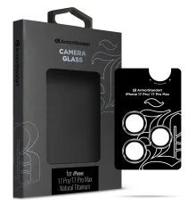 Скло захисне Armorstandart for Camera Supreme BI Apple iPhone 17 Pro / 17 Pro Max Titanium (ARM86437)