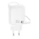 Зарядний пристрій XO 1xUSB-C PD30W GaN + cable USB-C to USB-C (XO-QC17)