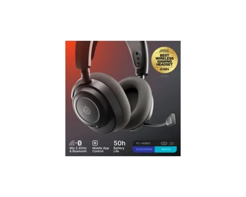Навушники SteelSeries Arctis Nova 7 Gen 2 Wireless Black (61730)