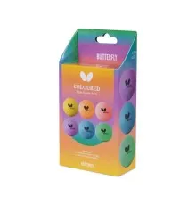 М'ячик для настільного теніса Butterfly Coloured Balls 6 шт (7011630440) (931944)