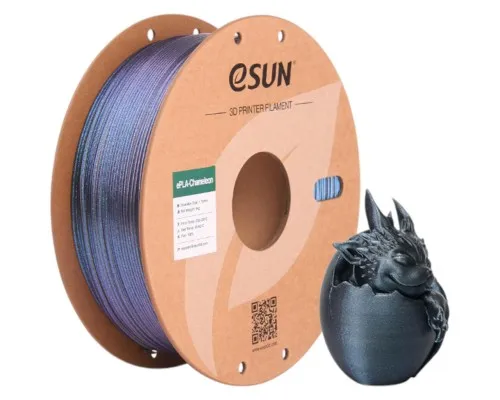 Пластик для 3D-принтера eSUN ePLA Chameleon 1,75mm 1kg TECH BLACK (EPLA-CHAMELEON-P175TB1)