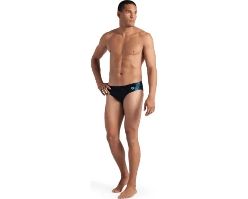 Плавки Arena Openings Swim Briefs 008065-580 чорний, синій 85 (3468337418832)