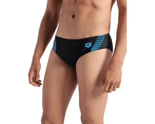 Плавки Arena Openings Swim Briefs 008065-580 чорний, синій 85 (3468337418832)