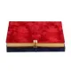 Тижневик Buromax недатований VELOUR, A5, блакитний, штуч.шкіра, 336 сторінок (BM.20770-14)