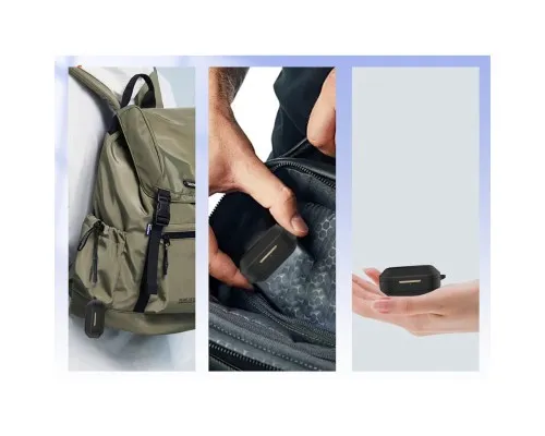 Чохол для навушників BeCover Silicon для Realme Buds Air 8 Black (715897)