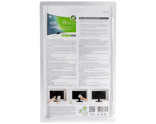 Спрей для очищення ColorWay Screens Cleaning Kit TV/OLED/LED/LCD 200ml + Microfibre (CW-2200)