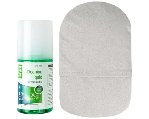 Спрей для очищення ColorWay Screens Cleaning Kit TV/OLED/LED/LCD 200ml + Microfibre (CW-2200)
