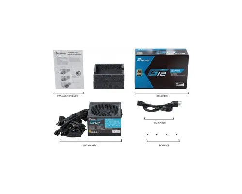 Блок живлення Seasonic 650W (G12 GC-650)