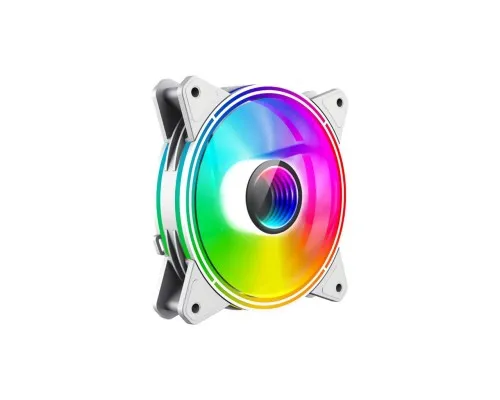 Кулер до корпусу Gamemax FN-12Rainbow-Q-Infinity WT